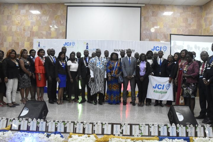 Convention Nationale 2020 de la JCI Côte d’Ivoire : Le Président National, Donald Flé reçoit le quitus des Présidents Locaux